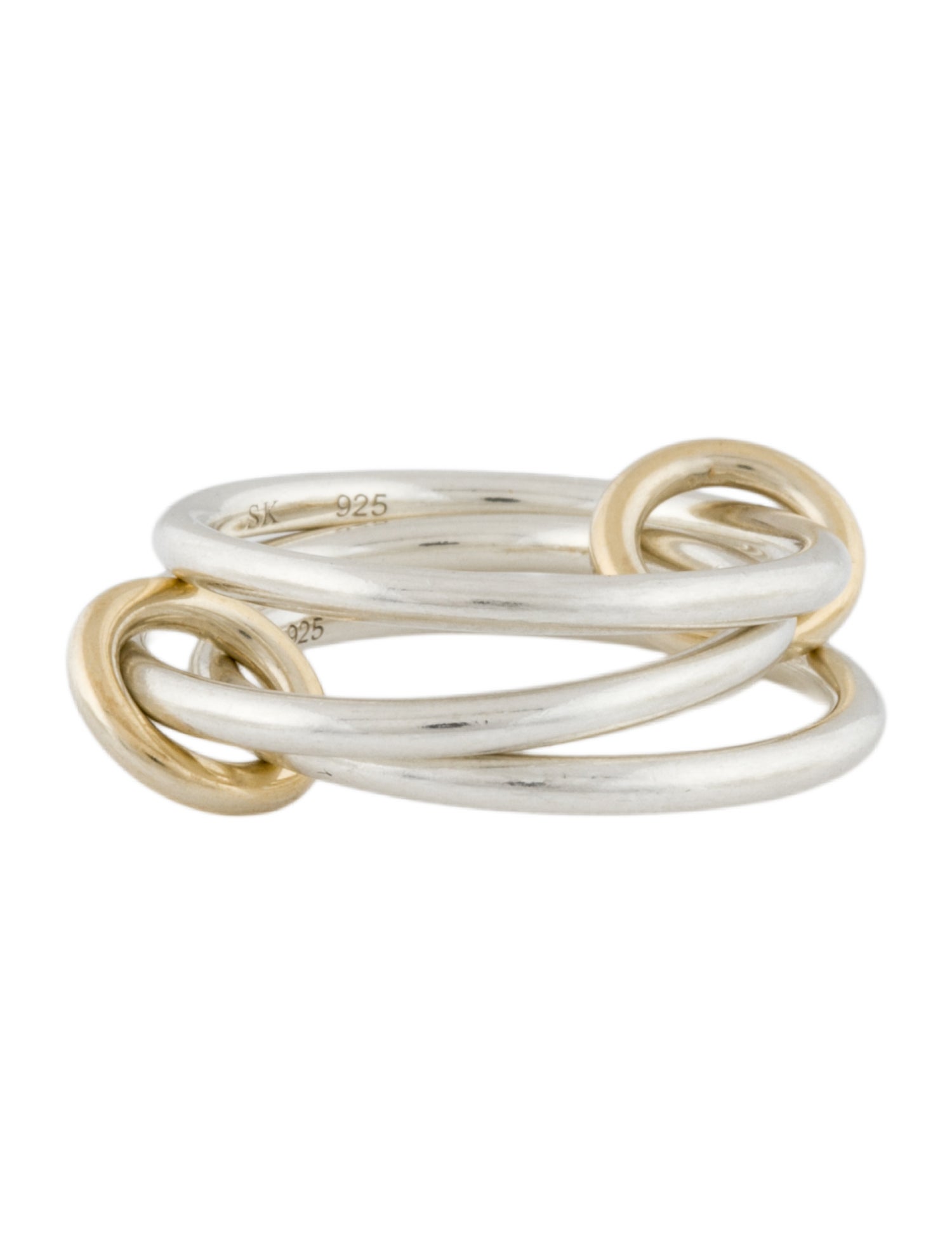 Spinelli Kilcollin Two-Tone Solarium SG Ring