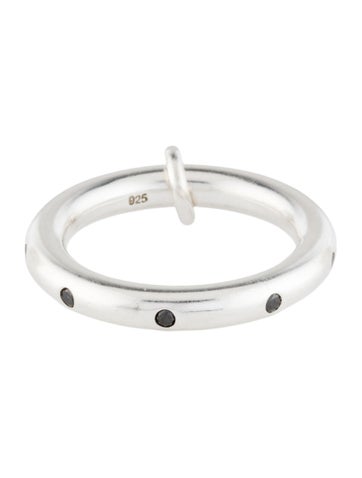 Pre-owned Spinelli Kilcollin Diamond Ovio Ring In Multi