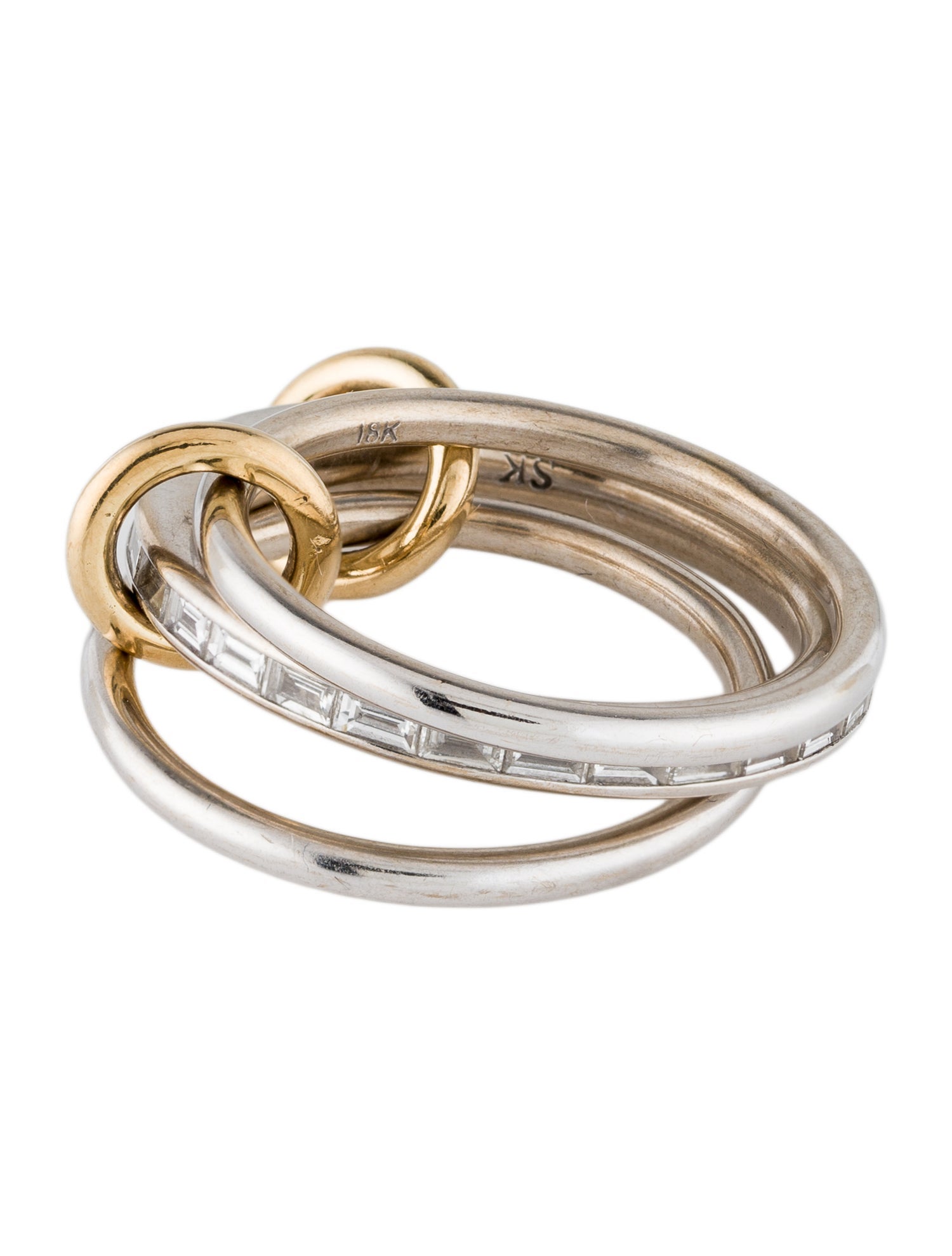 Spinelli Kilcollin 18K Diamond Hume Ring