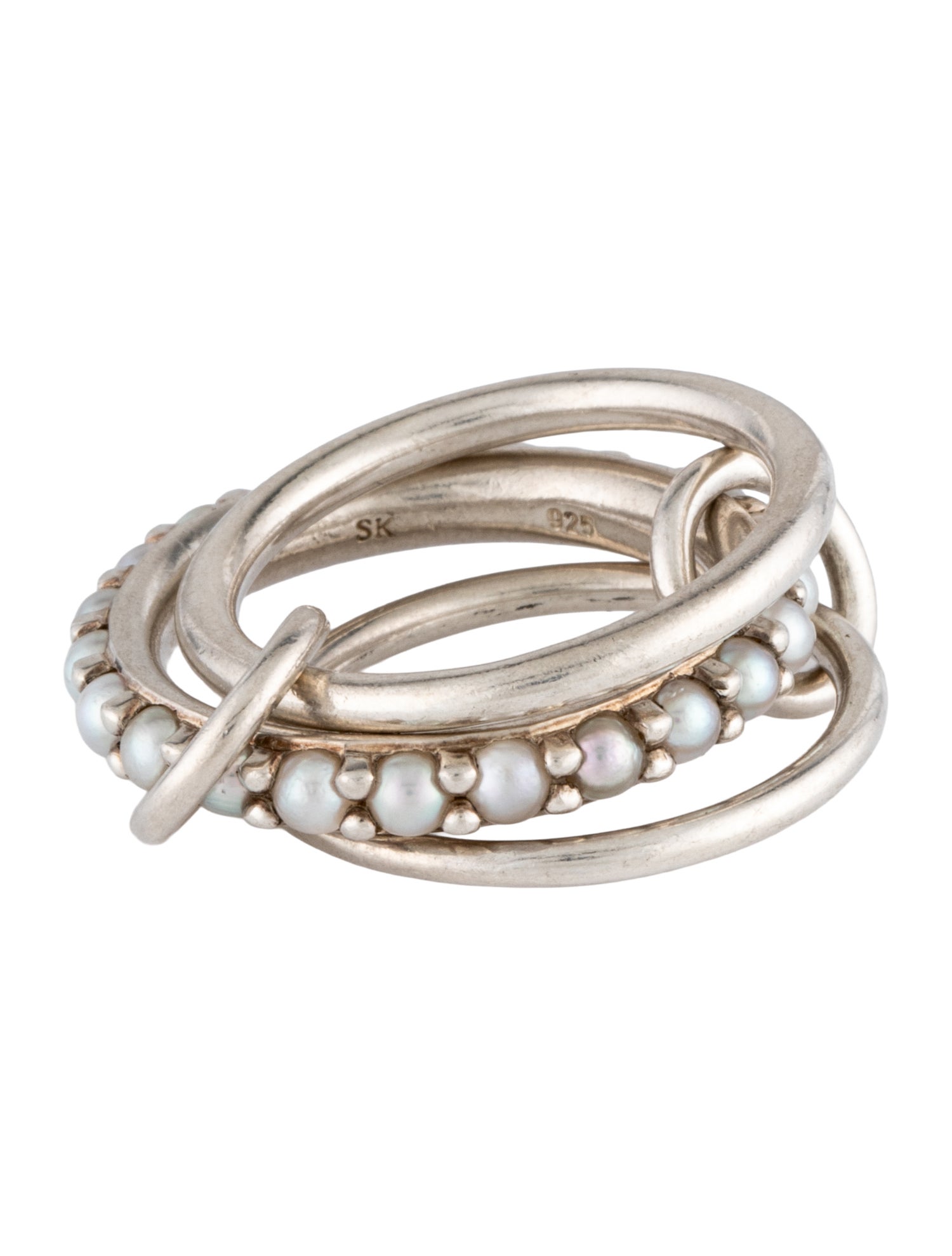Spinelli Kilcollin Pearl Rolling Ring