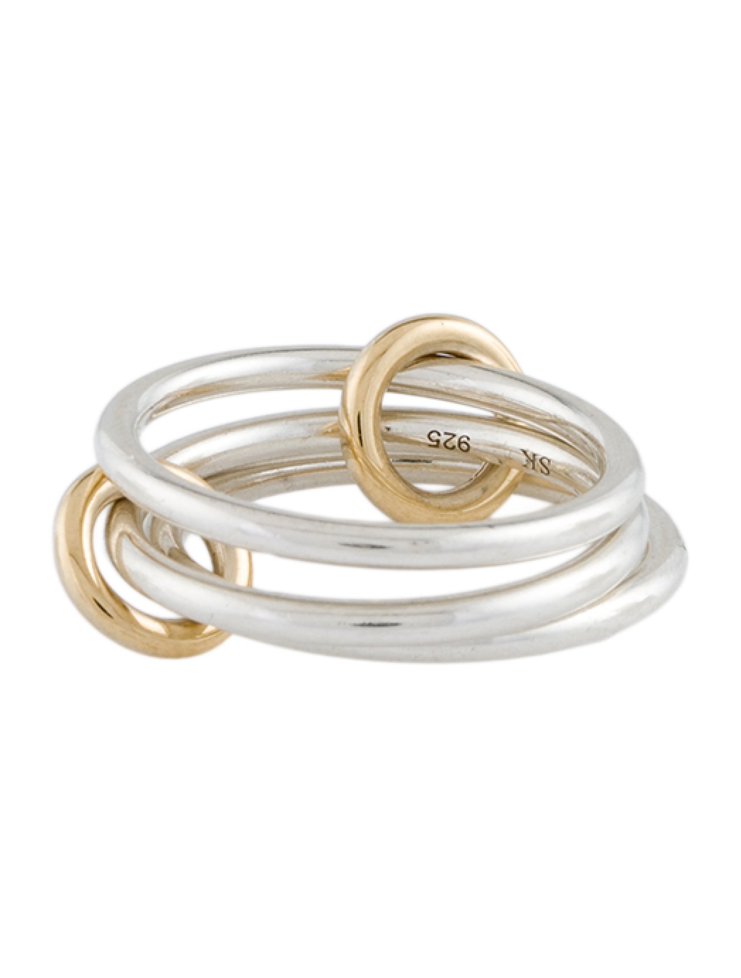 Spinelli Kilcollin Two-Tone Solarium SG Ring