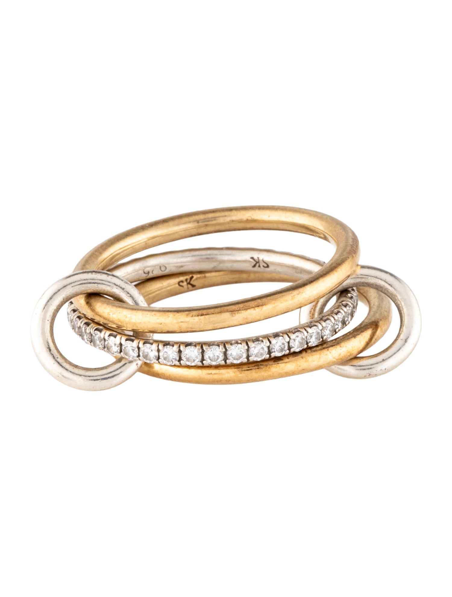 Spinelli Kilcollin Diamond Rolling Ring