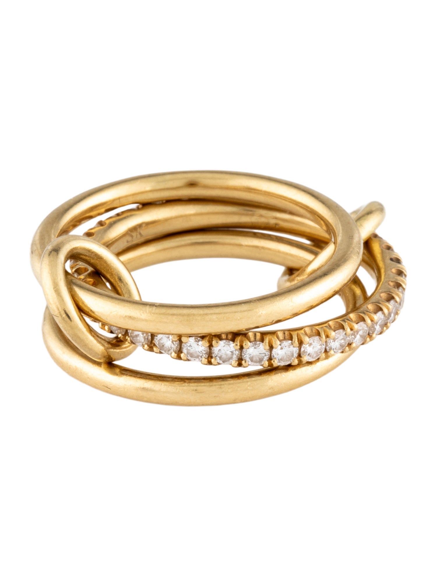 Spinelli Kilcollin 18K Diamond Sonny Band