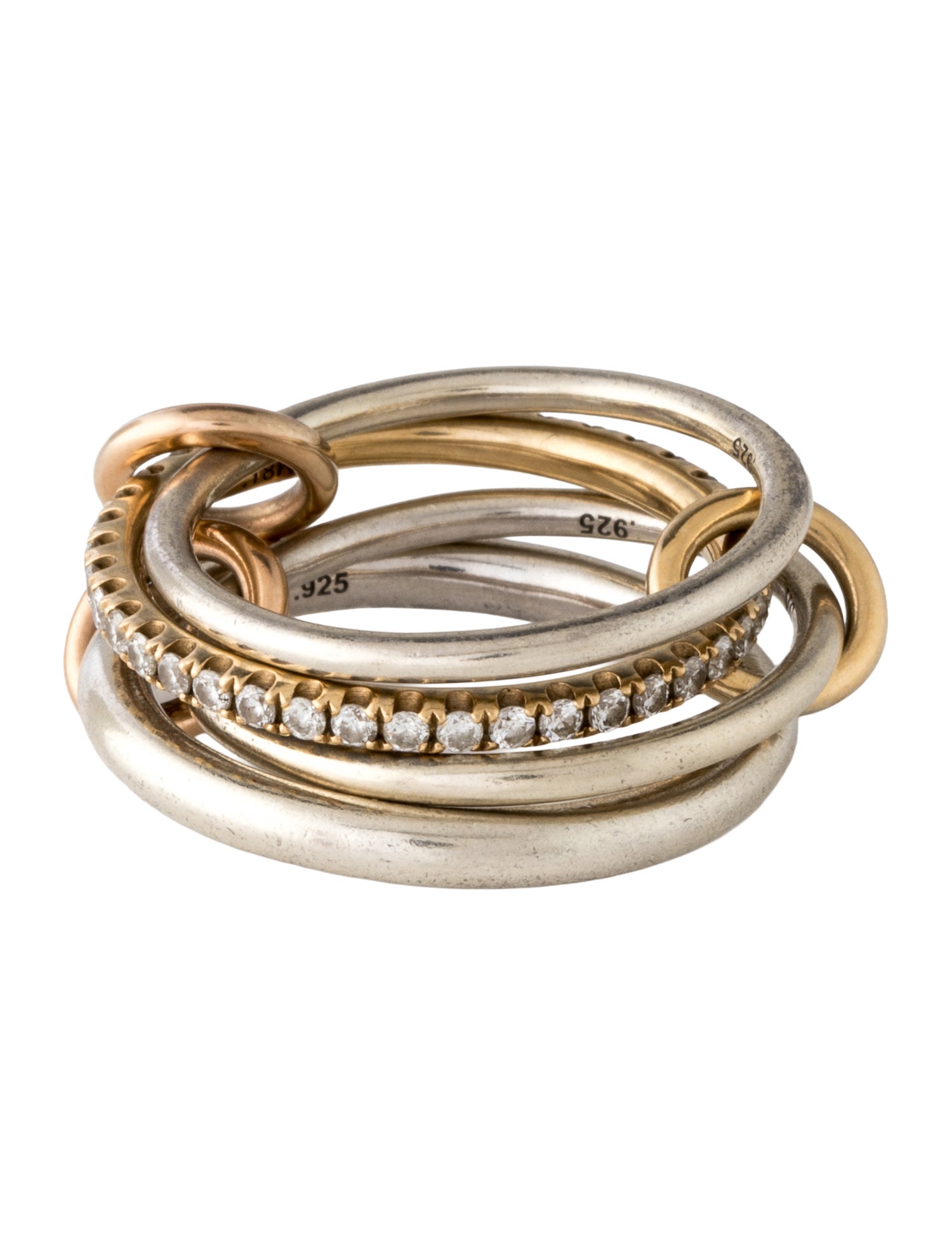 Spinelli Kilcollin Diamond Aries SG Pavé Ring