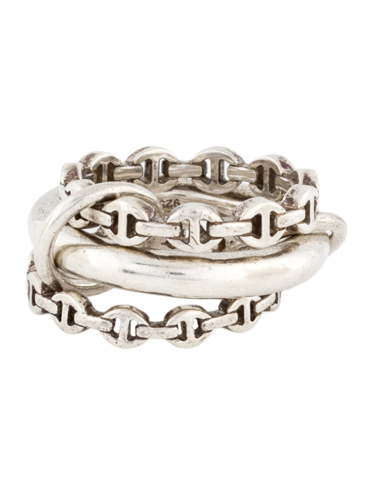 Spinelli Kilcollin X Hoorsenbuhs Microdame Linked Ring