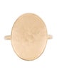 Anne Sportun 14k Hammered Cocktail Ring