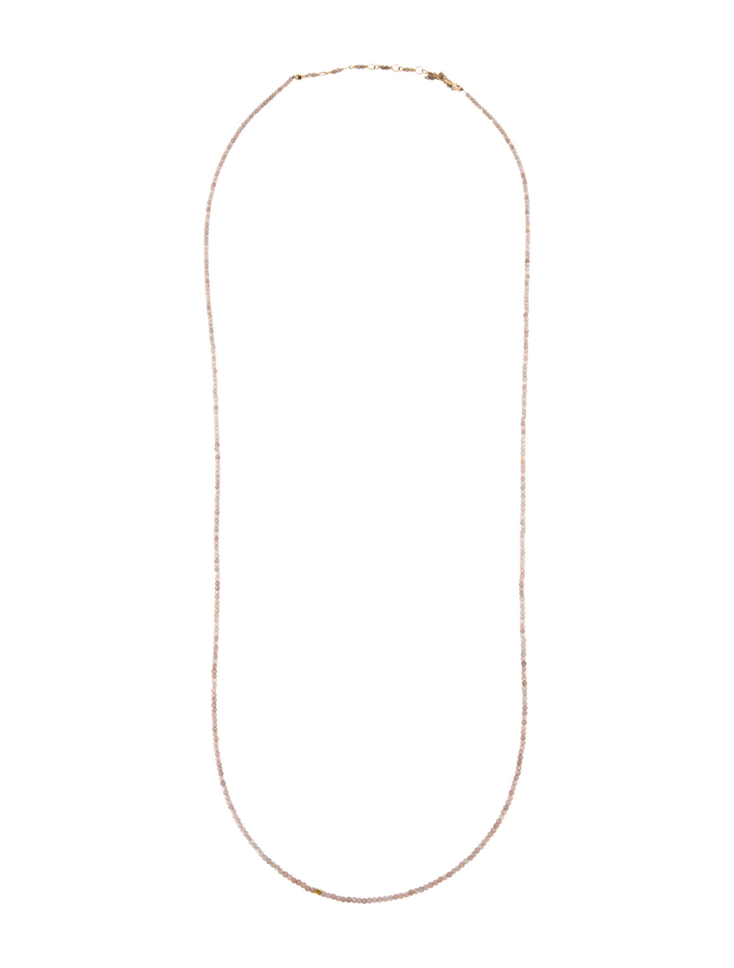 Anne Sportun 18K Moonstone Wrap Bracelet Necklace