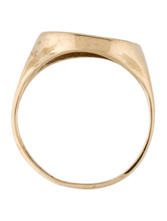 Scosha 10K Multistone Night Market Signet Ring