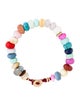 Scosha 10K Glass, Multistone & Diamond Candy Gem Bracelet