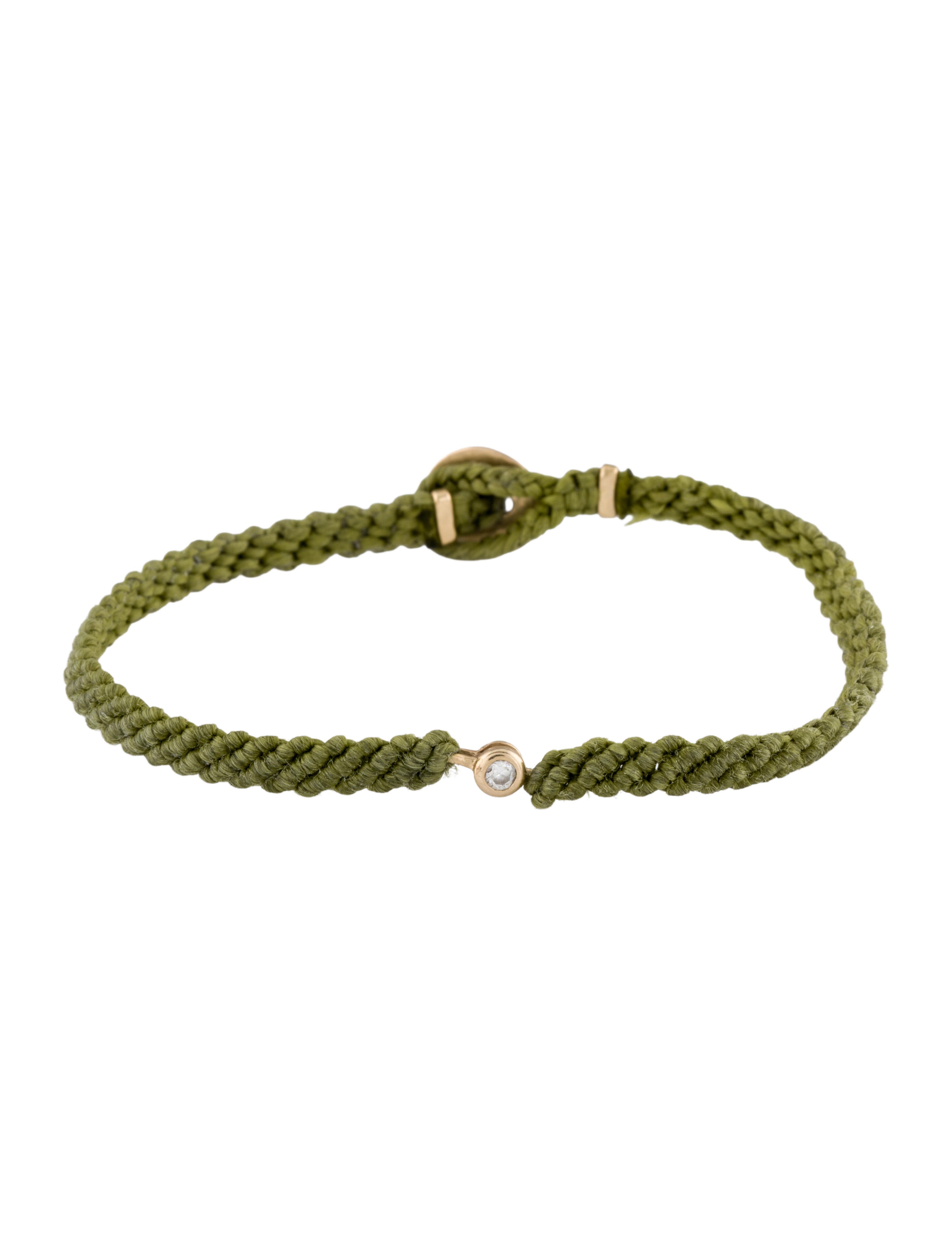 Scosha 10K Diamond Classic Bracelet