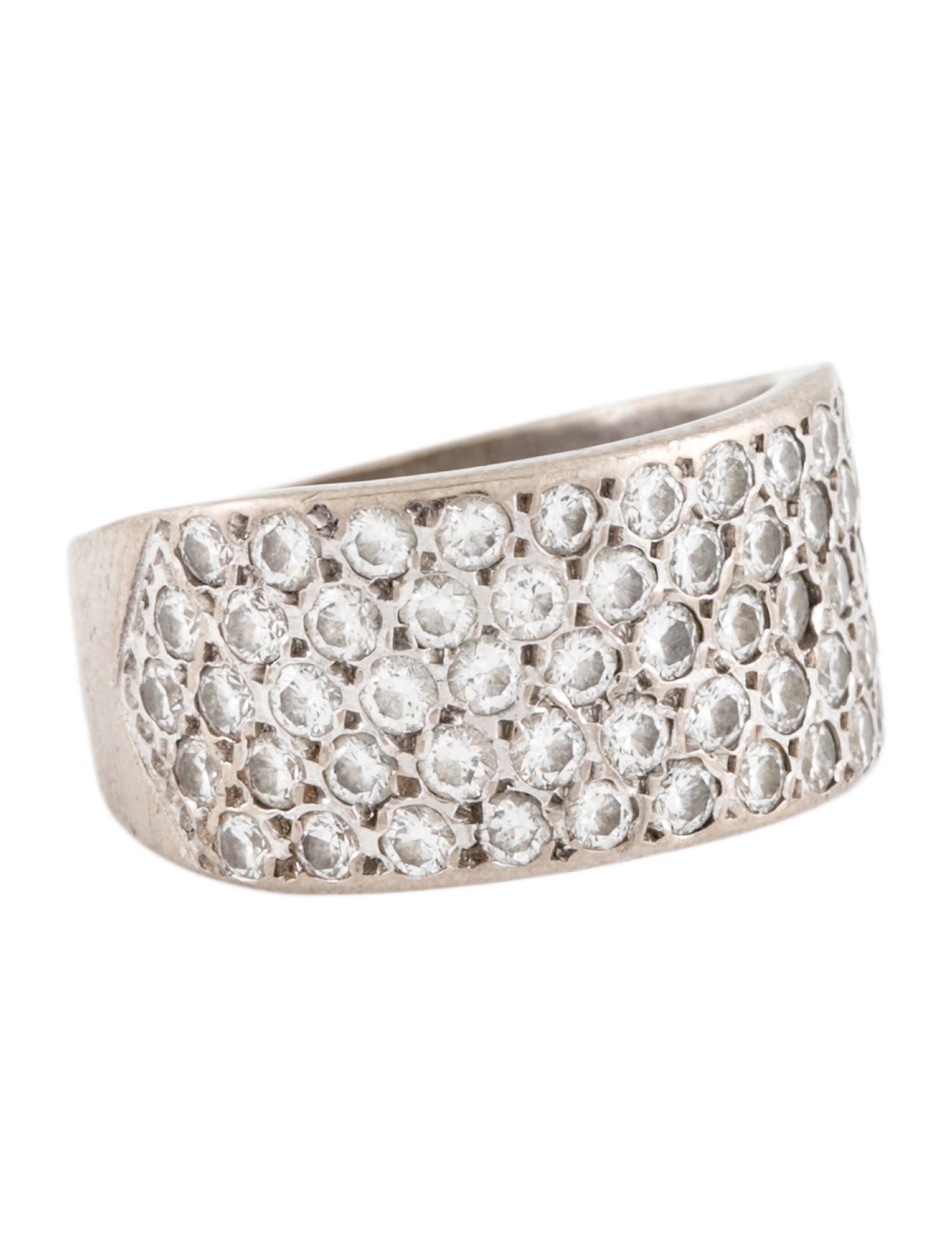 Scosha 18K 1.47ctw Diamond Cocktail Ring