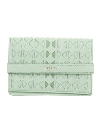 Serapian Leather Compact Wallet