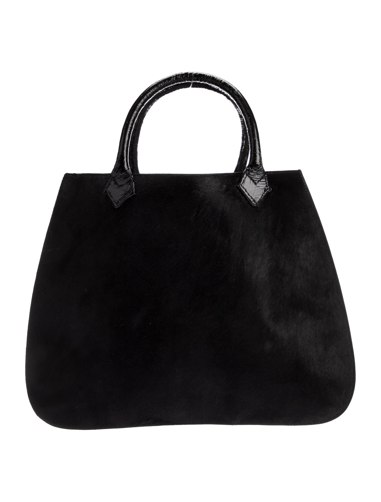 Serapian Ponyhair Top Handle Bag