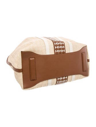 Serapian Raffia Tote