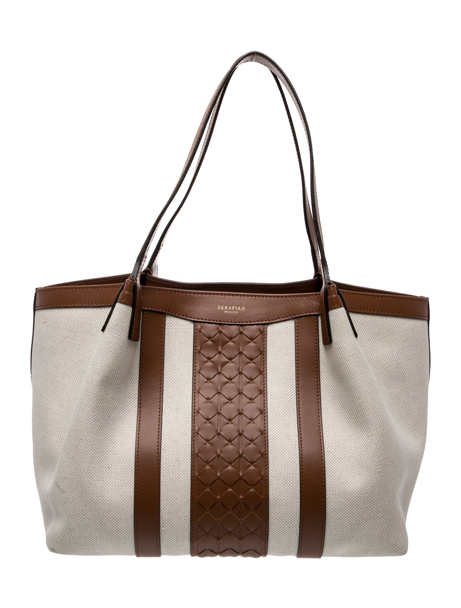 Serapian Canvas Shoulder Bag