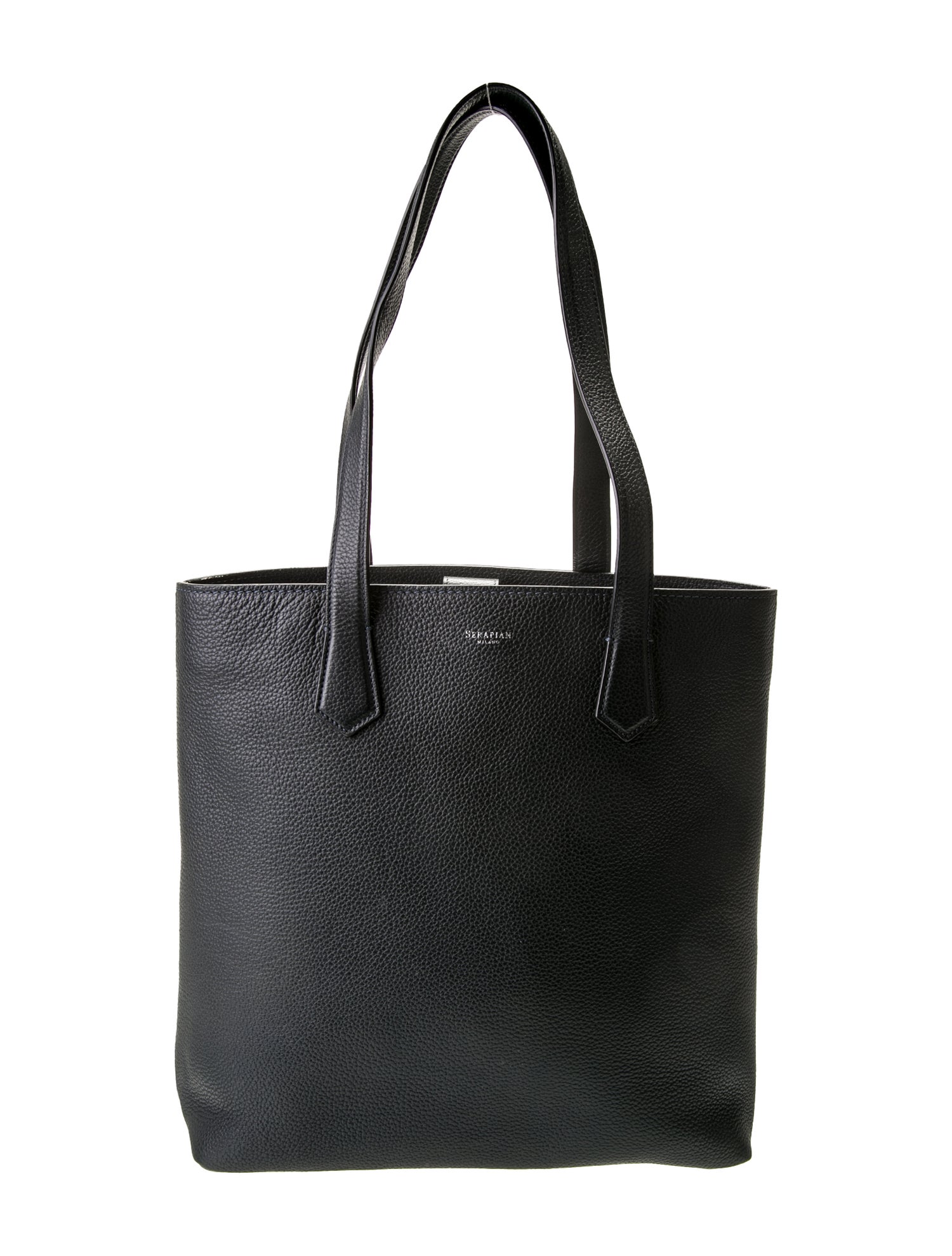 Serapian Saffiano Leather Tote