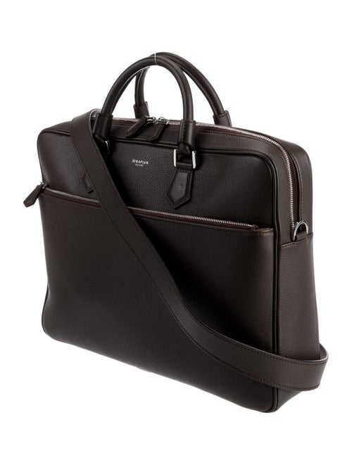 Serapian Leather Messenger Bag