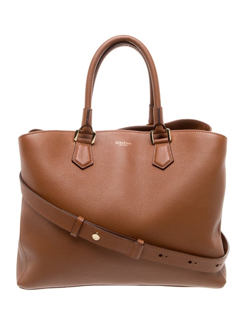 Serapian Leather Shoulder Bag