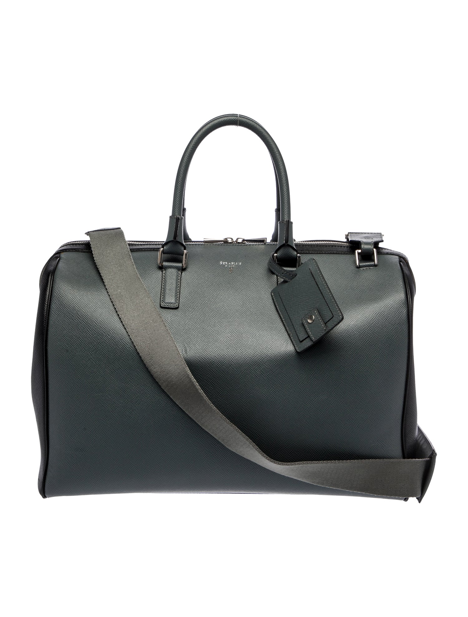 Serapian Leather Shoulder Bag