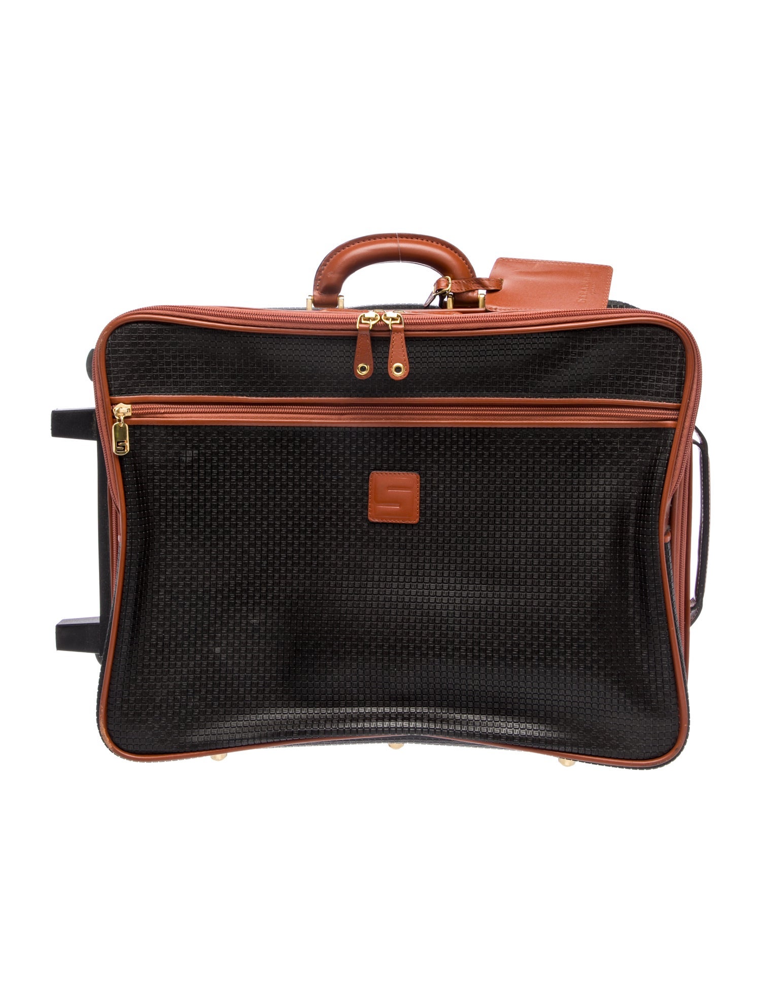 Serapian Leather Suitcase