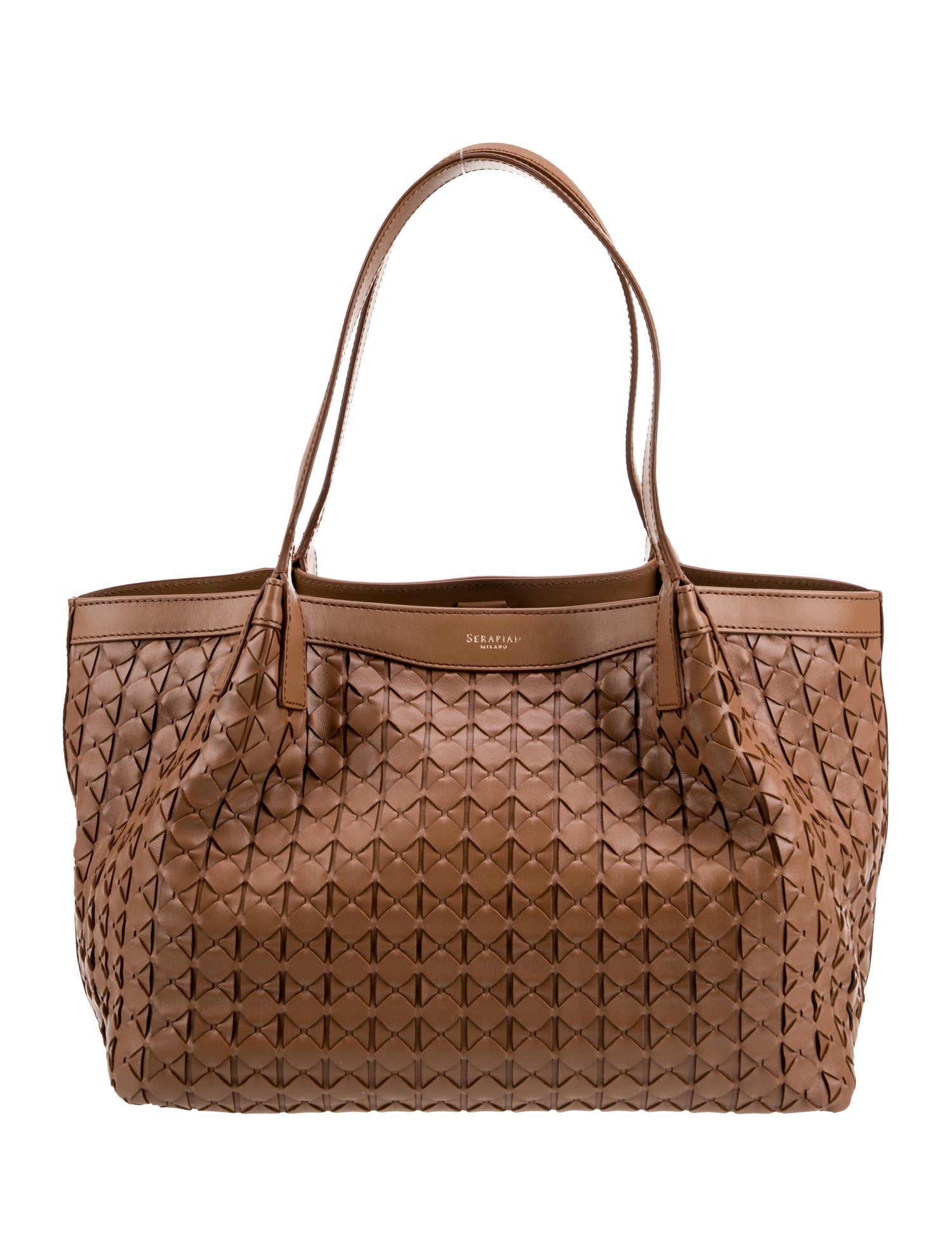Serapian Leather Tote