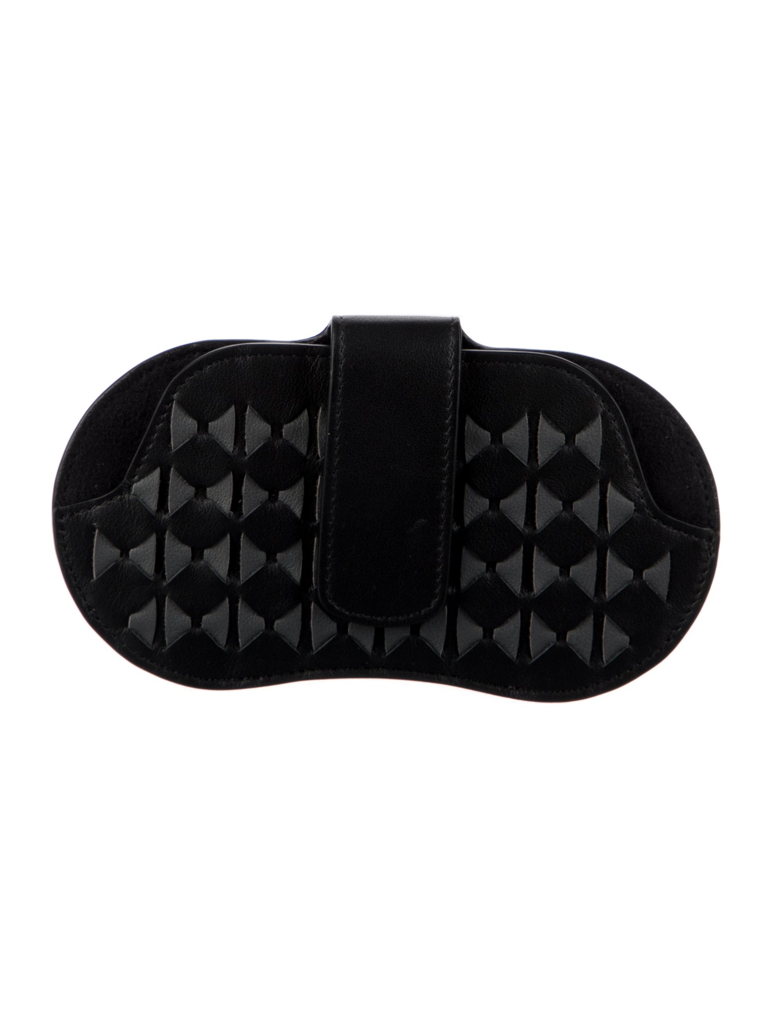 Serapian Leather Patterned Coin Pouch