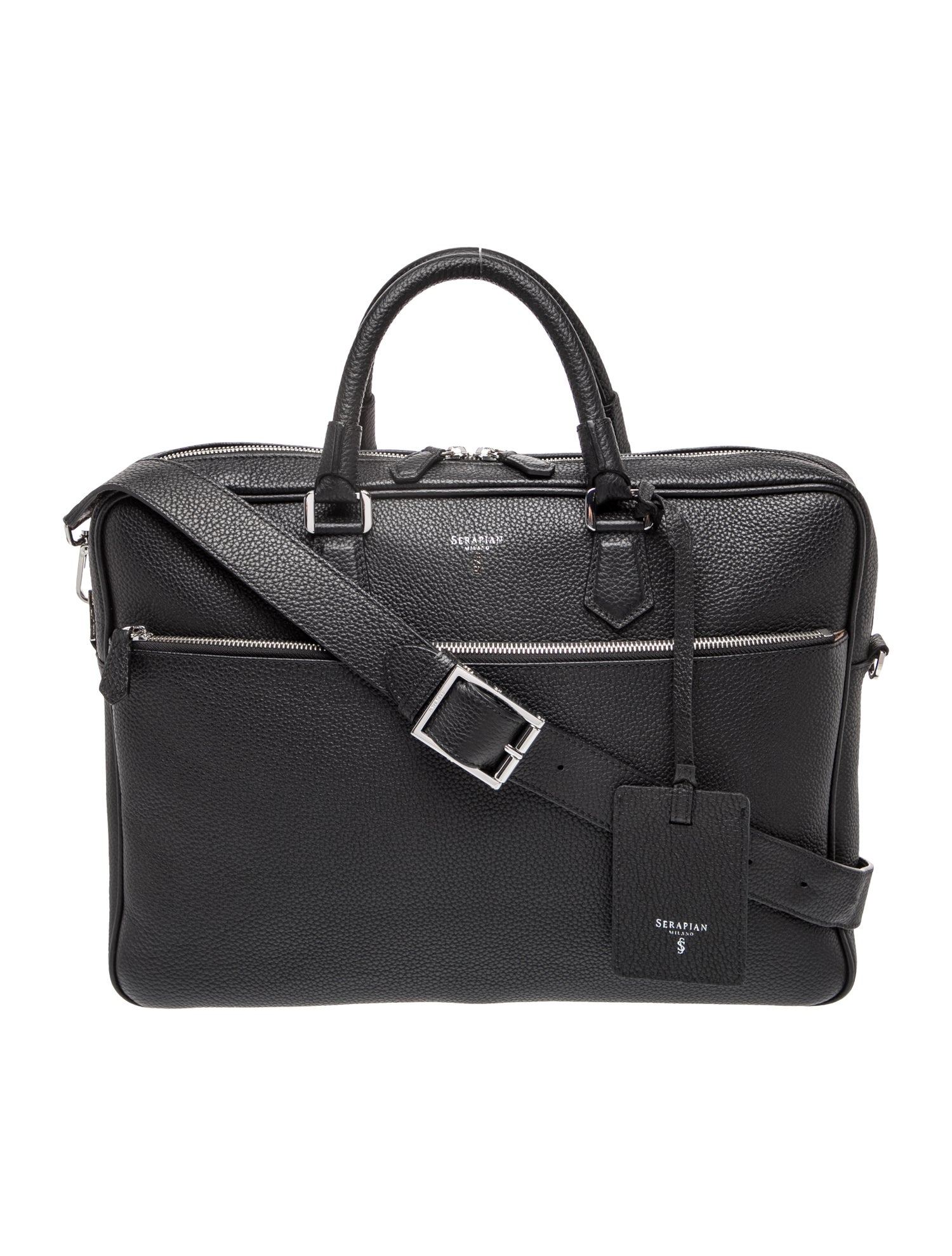 Serapian Leather Briefcase
