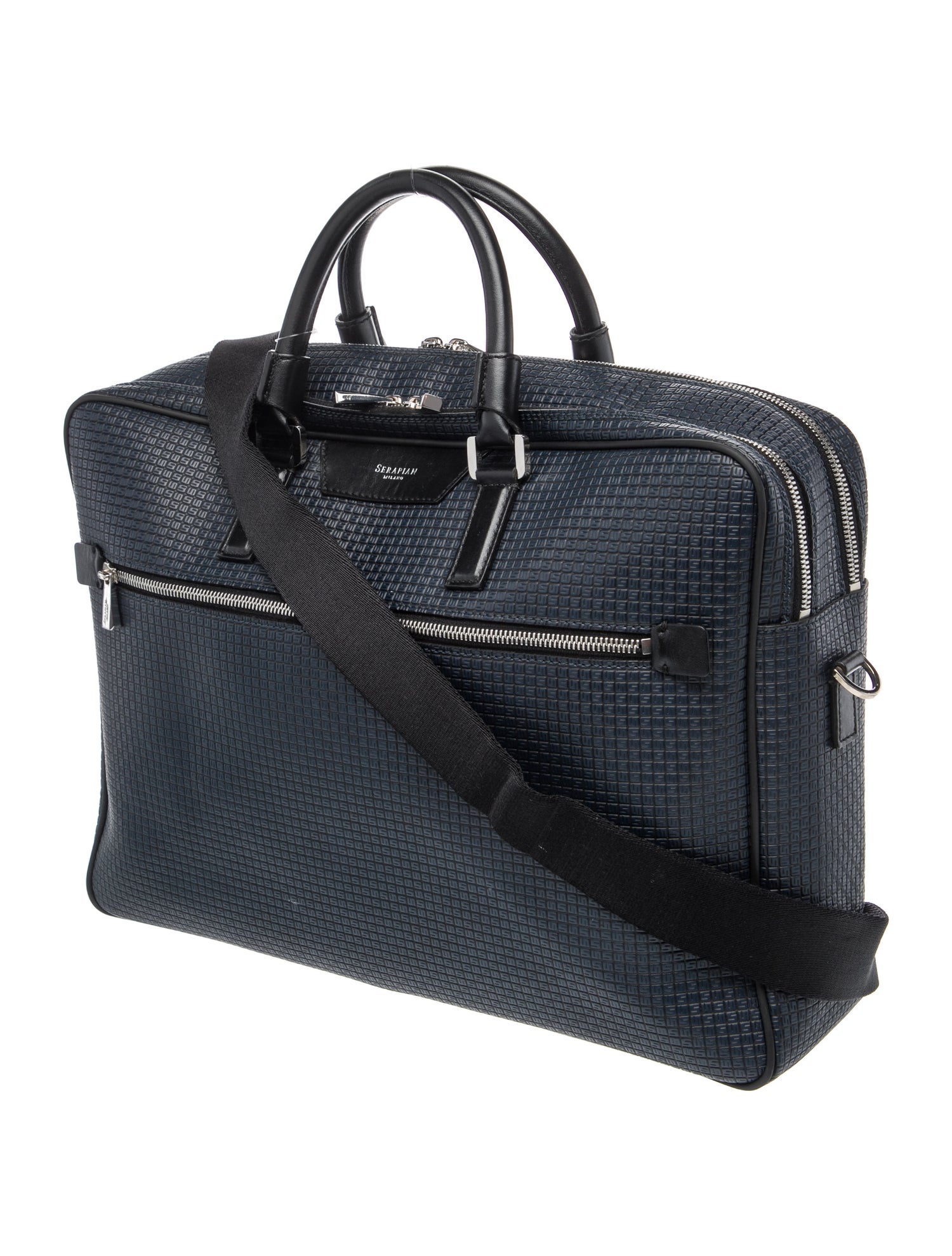 Serapian Leather Briefcase