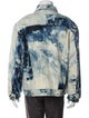 S.R. Studio. LA. CA. Soto Tie-Dye Print Denim Jacket