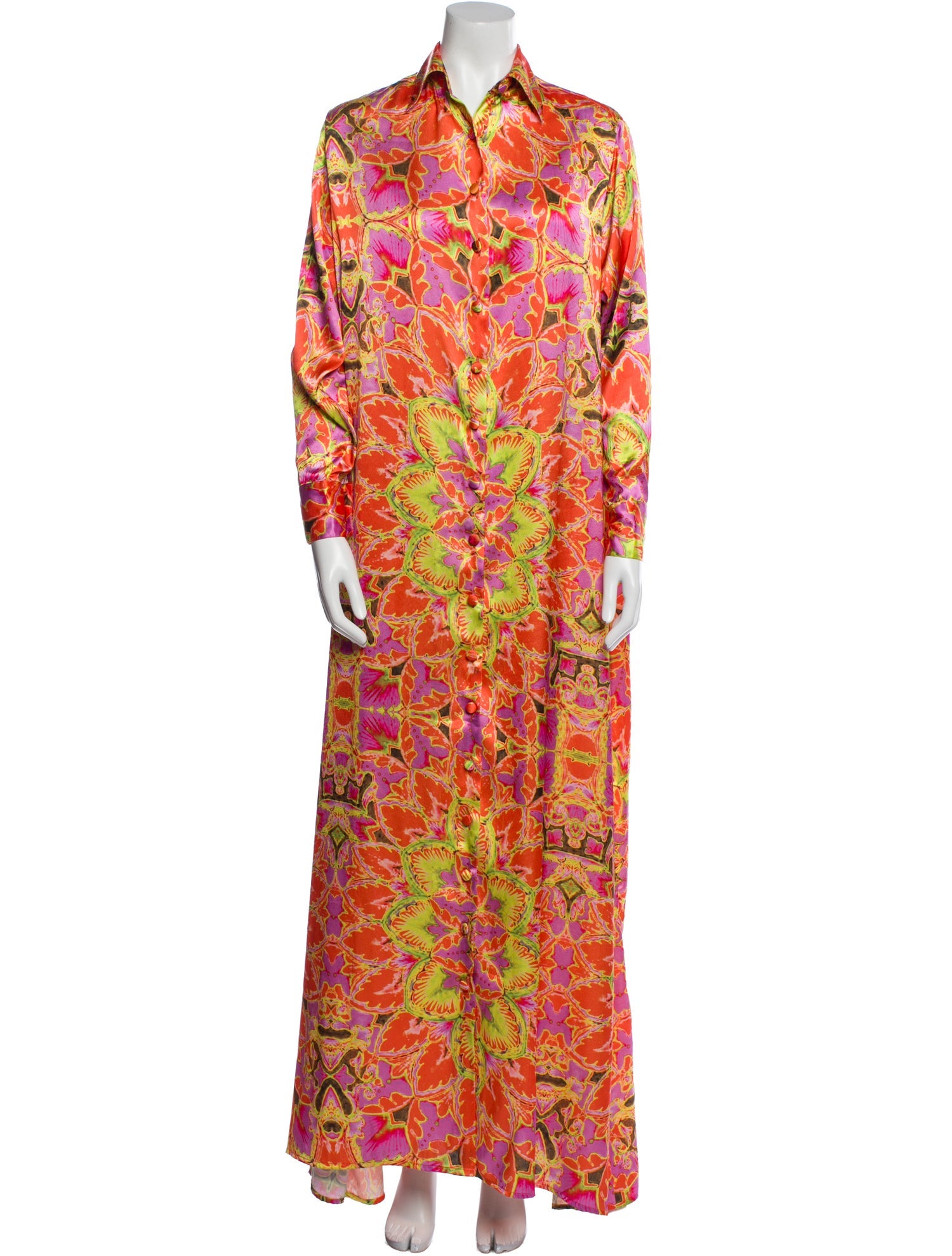 Sai Sankoh Printed Long Dress