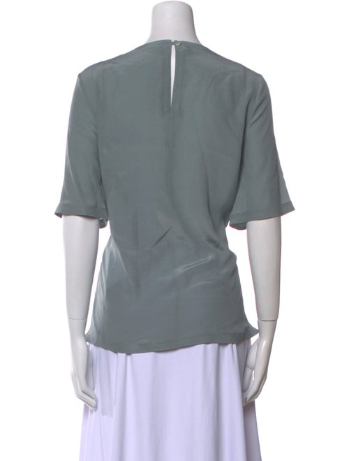 Sabina Savage Silk Graphic Print T-Shirt