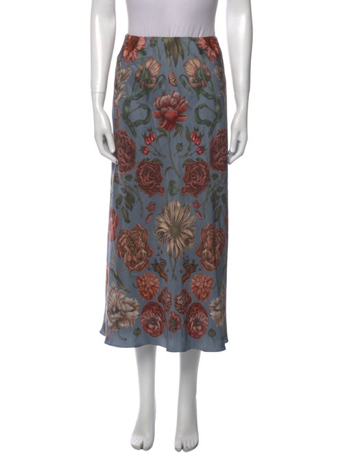 Sabina Savage Silk Midi Length Skirt