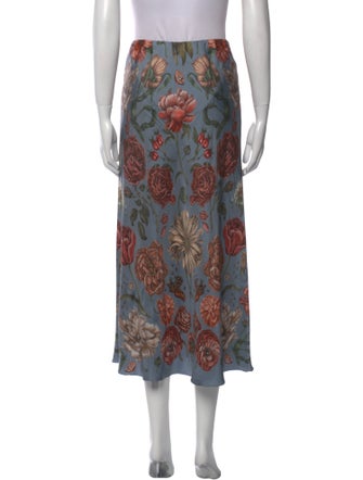 Sabina Savage Silk Midi Length Skirt
