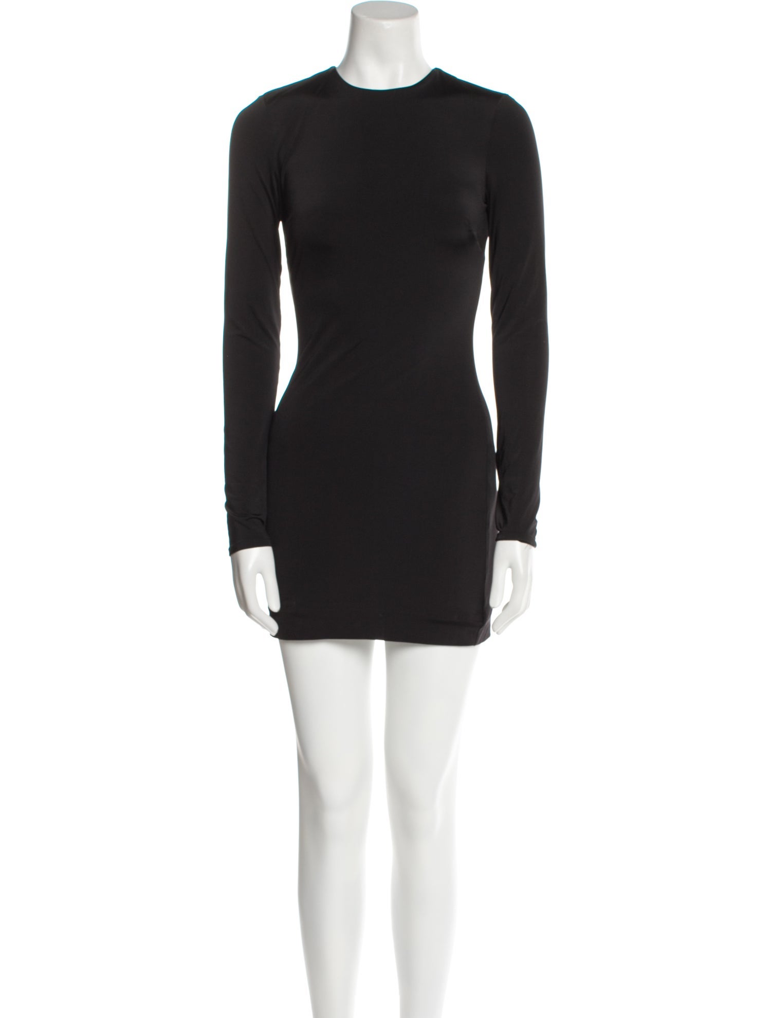 House of Campbell Crew Neck Mini Dress