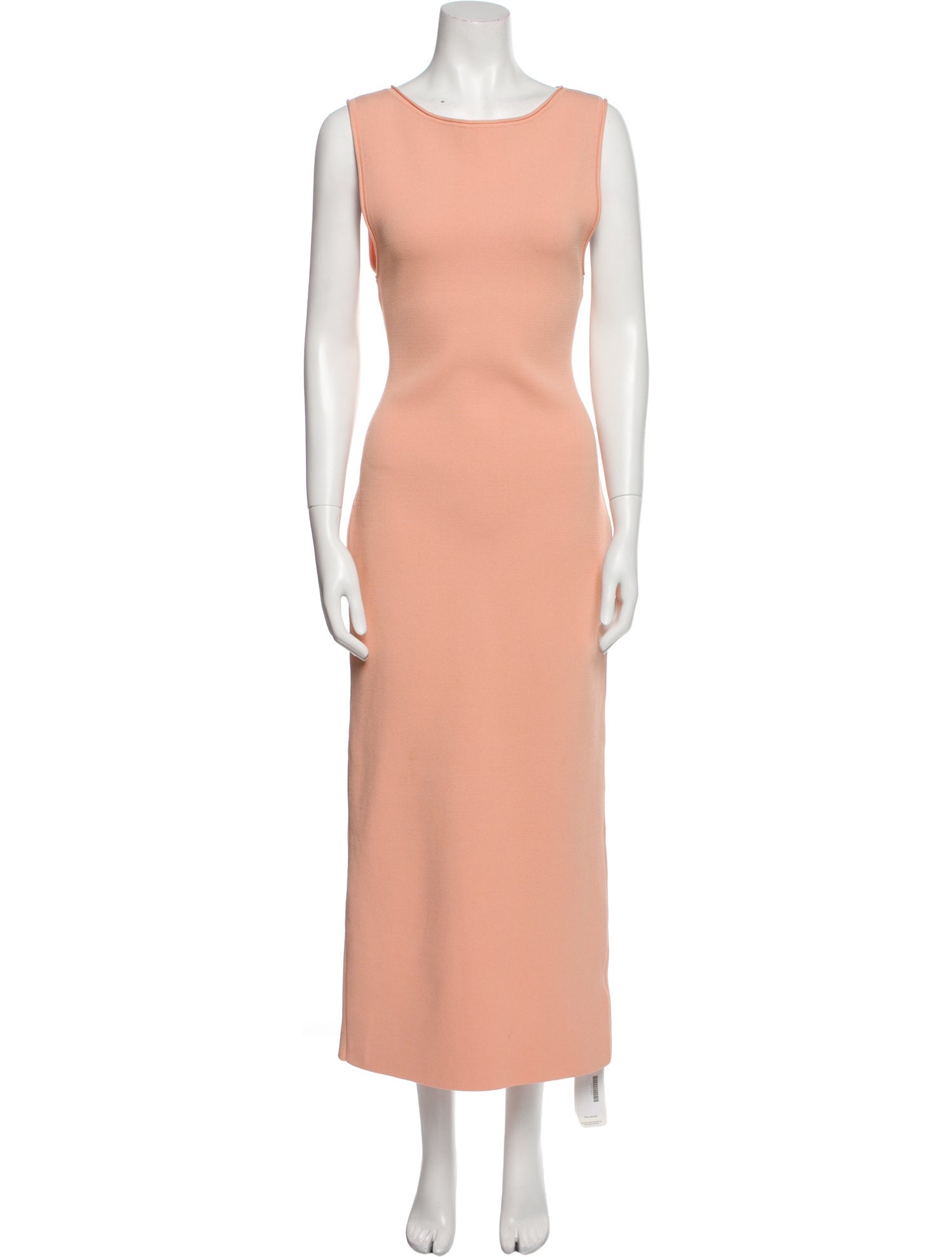 House of Campbell Scoop Neck Long Dress