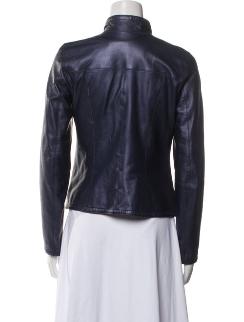 Rossini Leather Biker Jacket