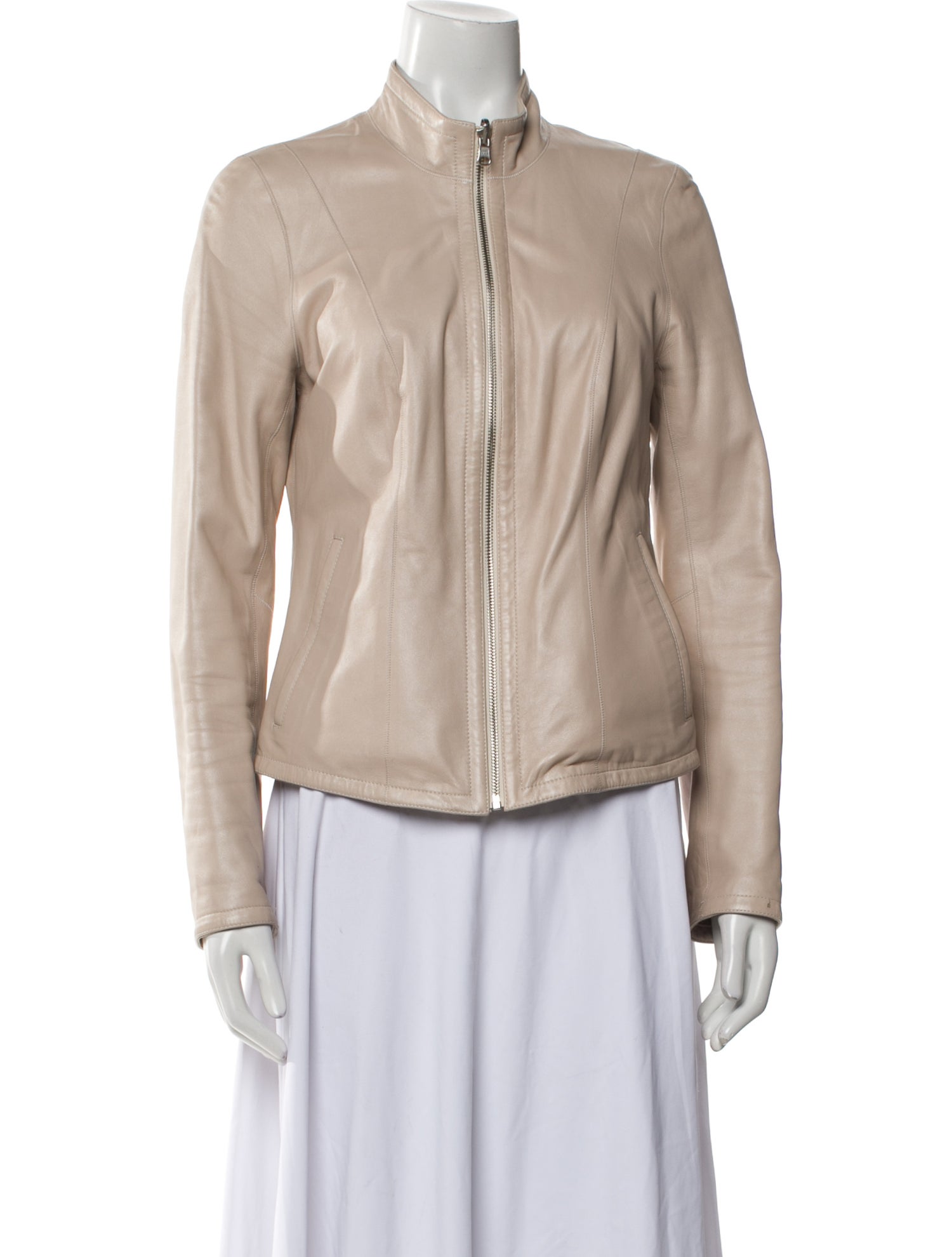 Rossini Leather Biker Jacket