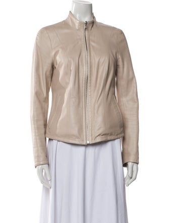 Rossini Leather Biker Jacket