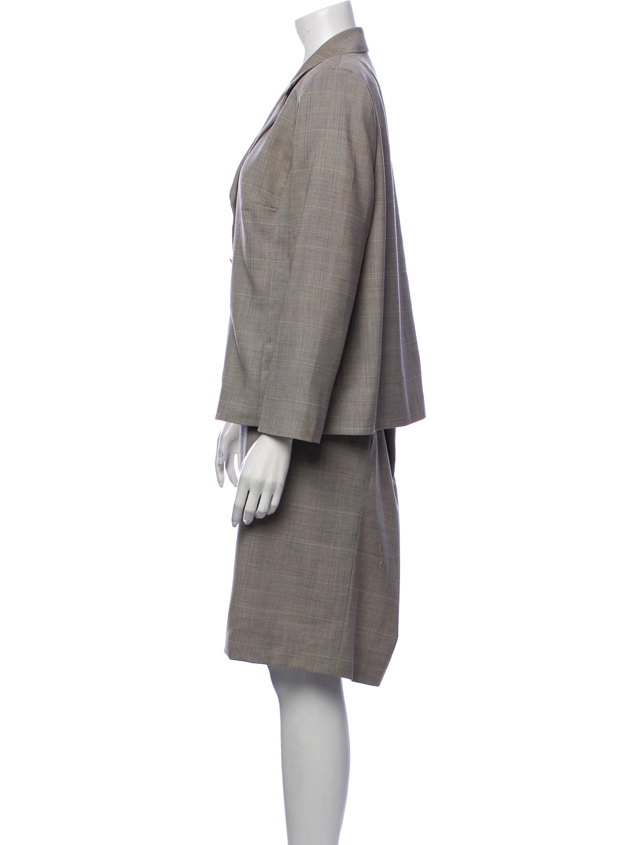 Skirt Suit Vintage 1980's Skirt Suit