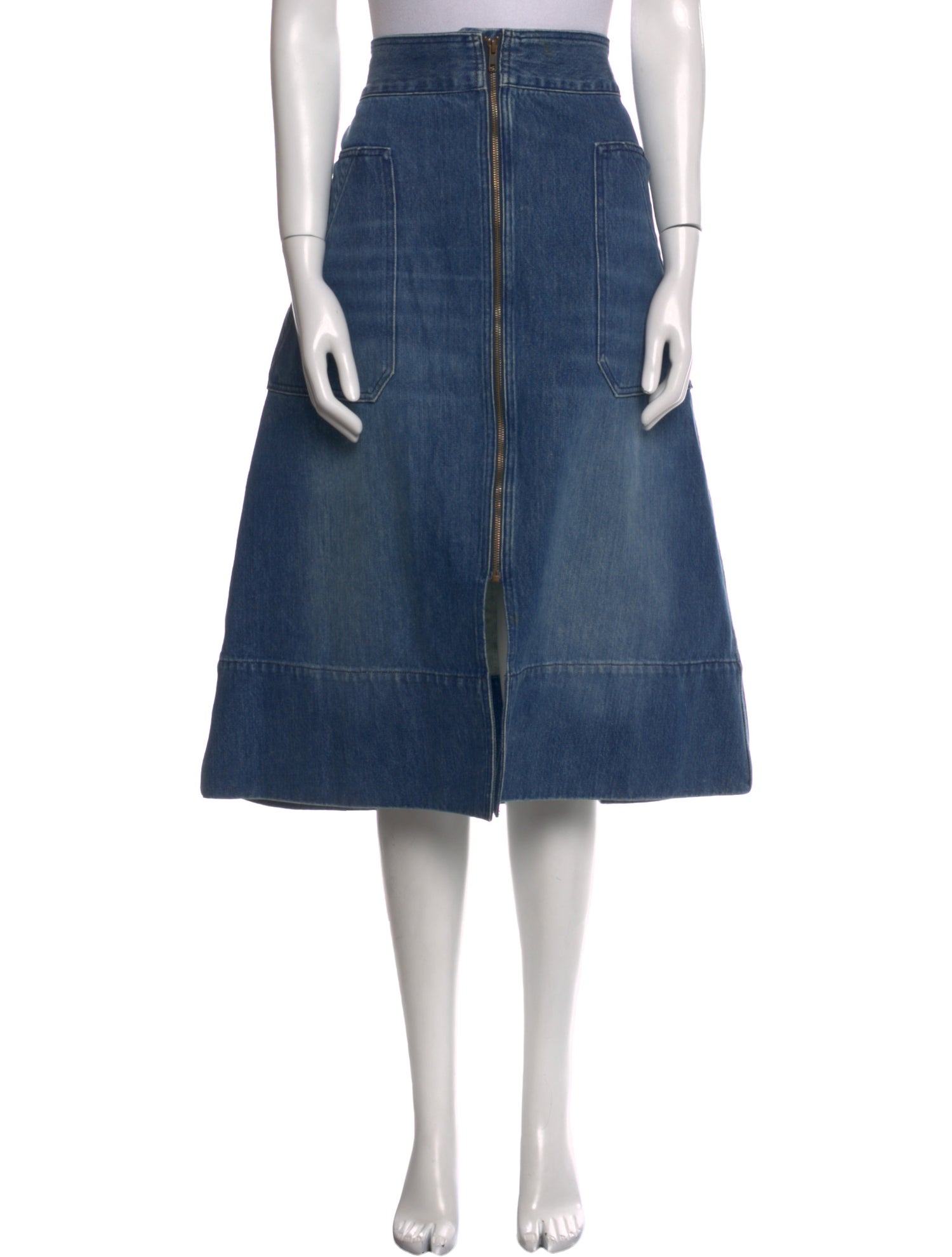 Ssone Midi Length Skirt