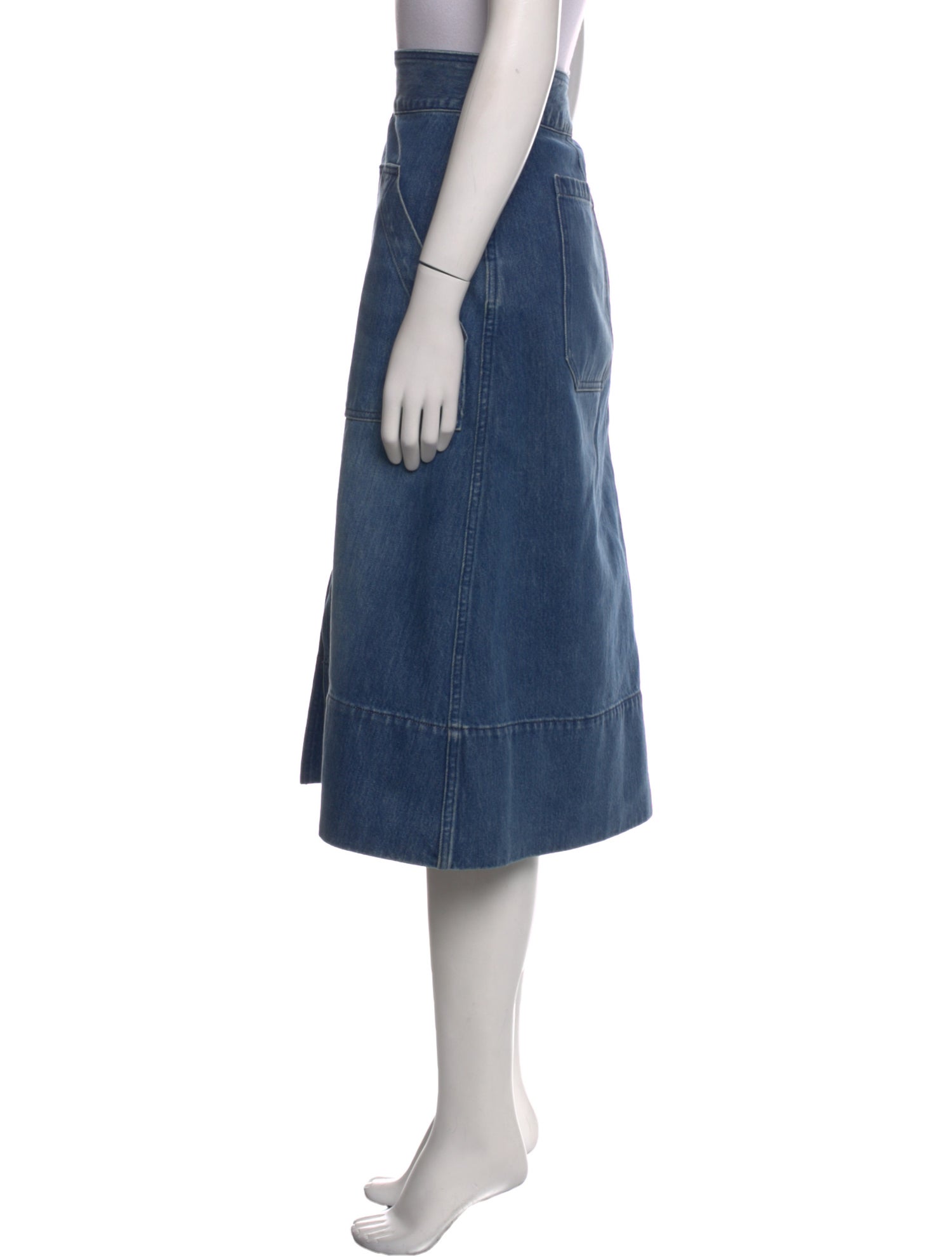 Ssone Midi Length Skirt