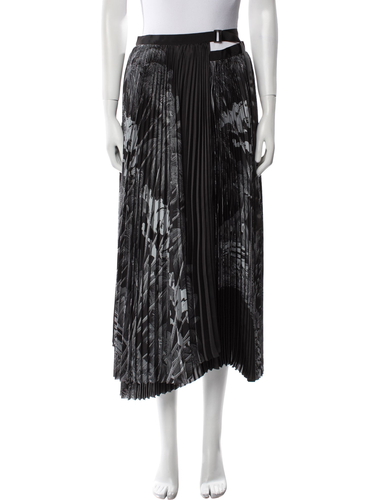 Sacai x Sun Surf Printed Midi Length Skirt w/ Tags