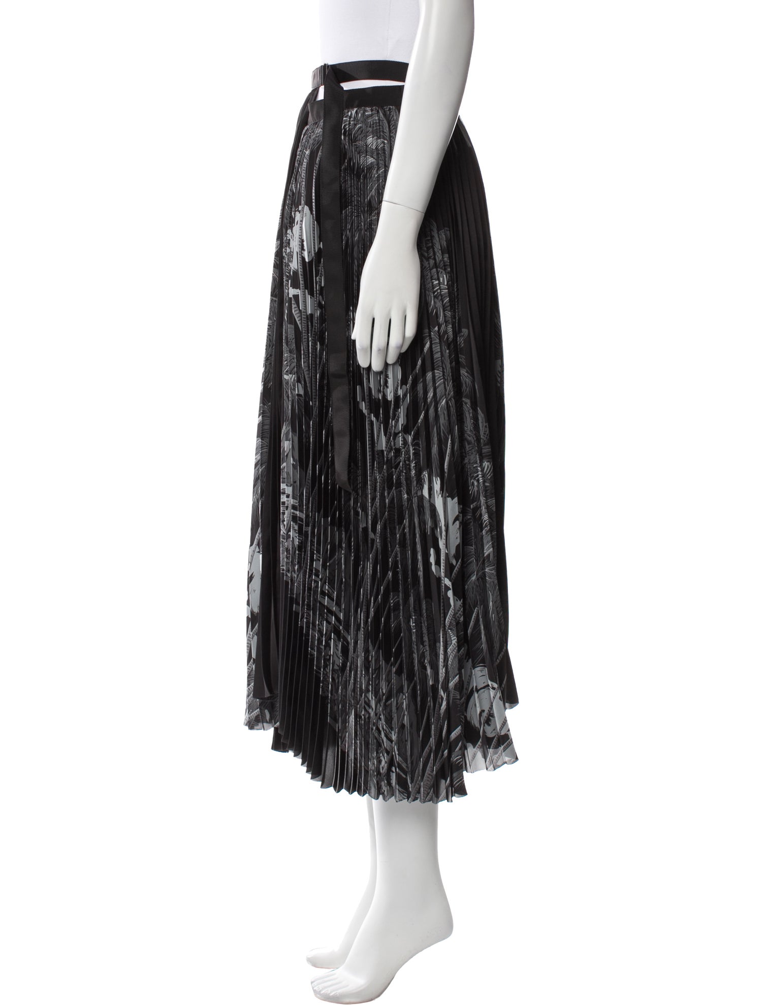 Sacai x Sun Surf Printed Midi Length Skirt w/ Tags