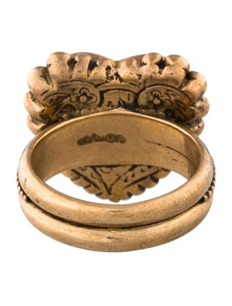 Stephen Dweck Mother of Pearl Heart Ring