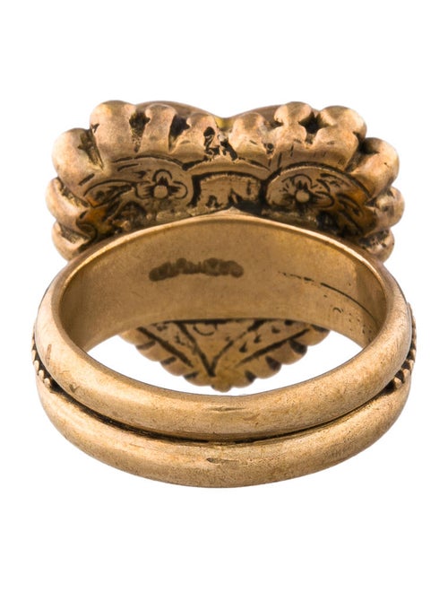 Stephen Dweck Mother of Pearl Heart Ring