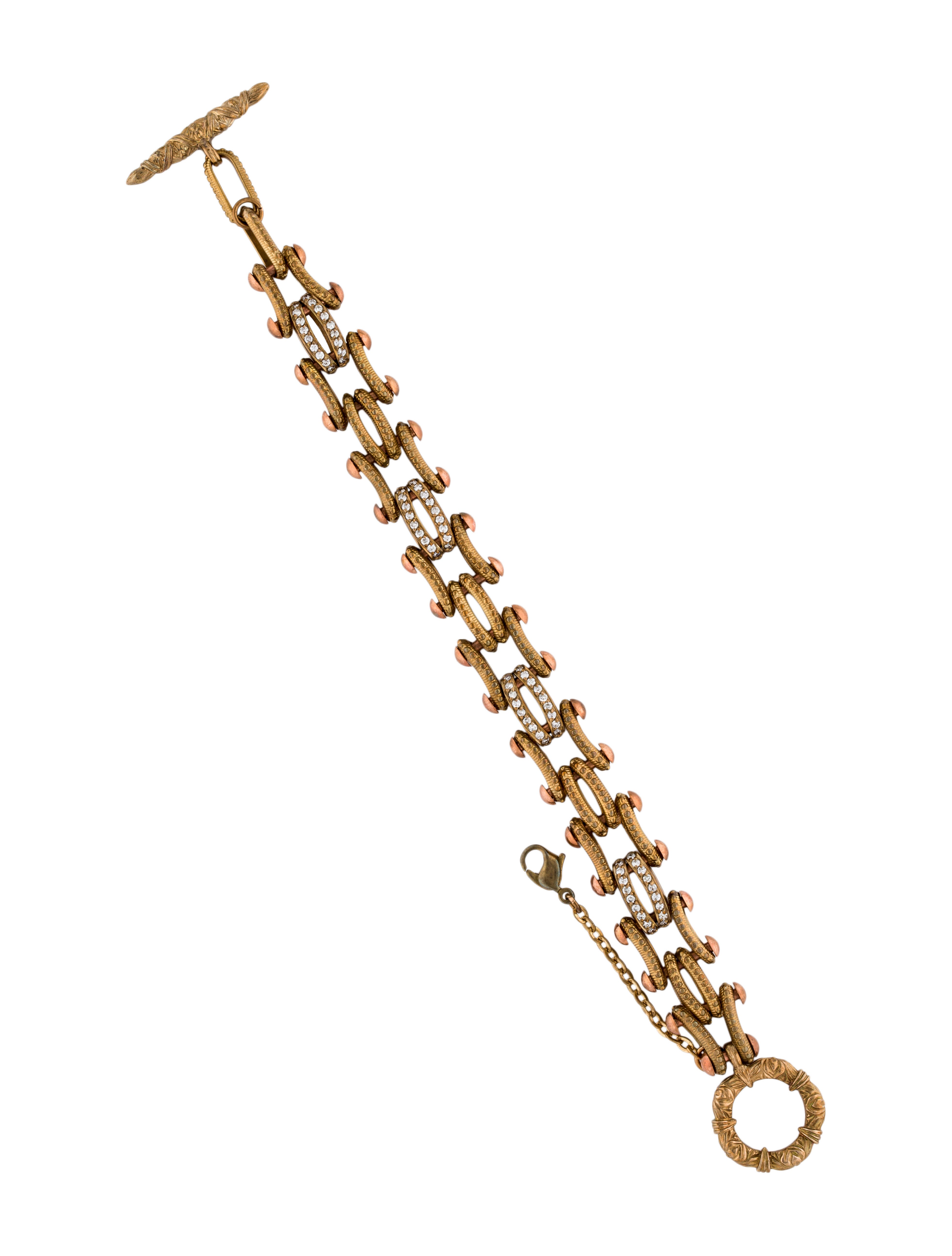 Stephen Dweck Diamond Link Bracelet