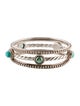 Stephen Dweck Multistone & Pearl Bangle Set