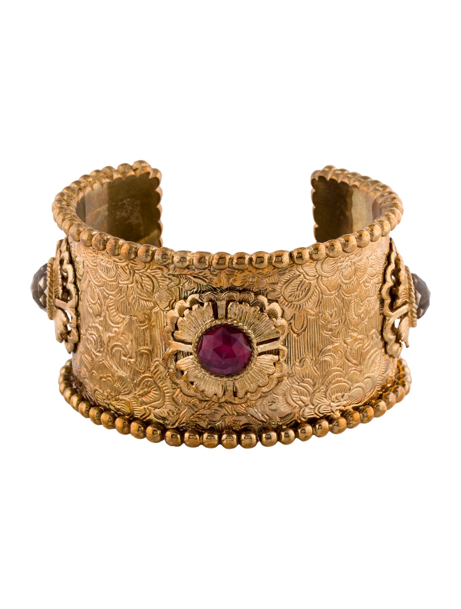 Stephen Dweck Quartz Doublet Cuff Bracelet