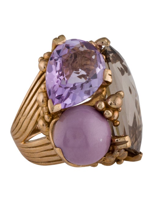 Stephen Dweck Mulitstone Cocktail Ring