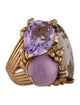 Stephen Dweck Mulitstone Cocktail Ring